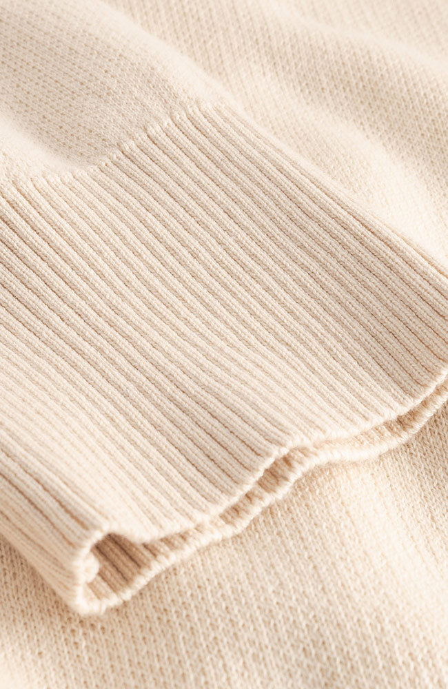 Dedicated Kanan cardigan vanilla white berries made from organic cotton for women | Sophie Stone