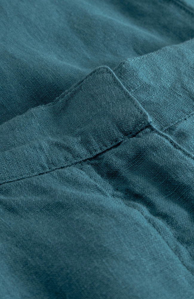 Dedicated Vickleby Green Linen Pants for Women | Sophie Stone