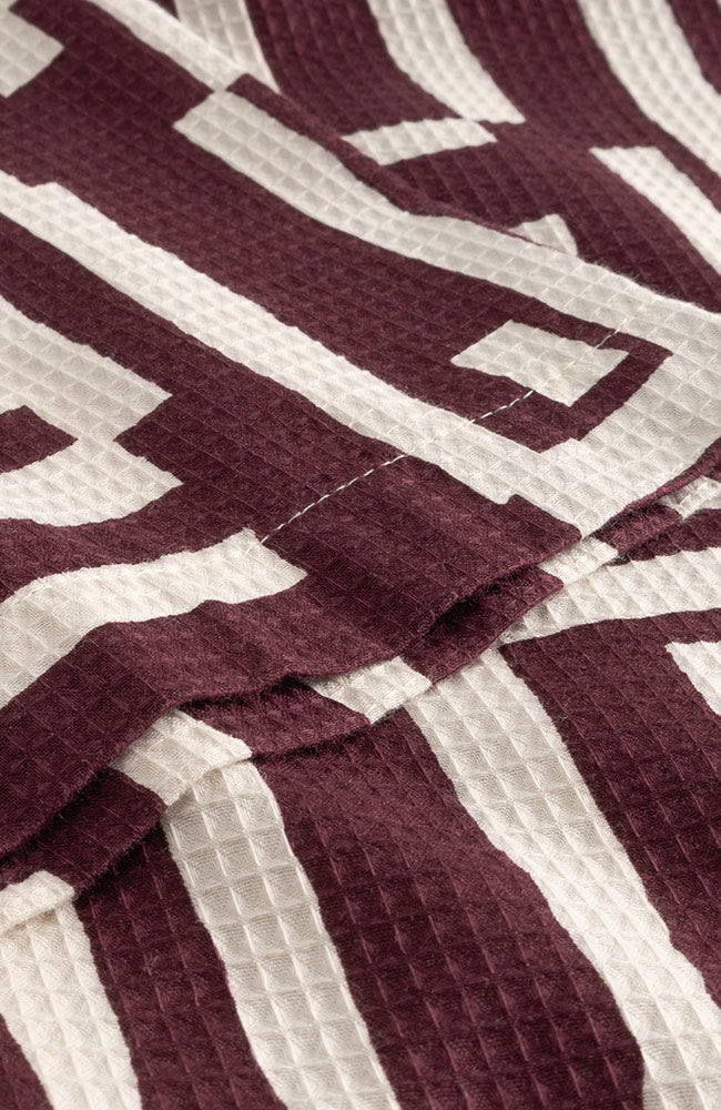 Dedicated Marstrand Fig Red organic cotton for men | Sophie Stone