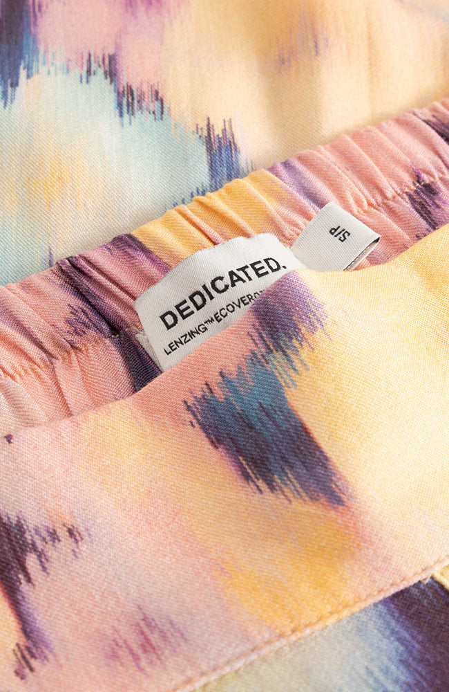 Dedicated Aspudden shorts multi color van bio katoen dames | Sophie Stone