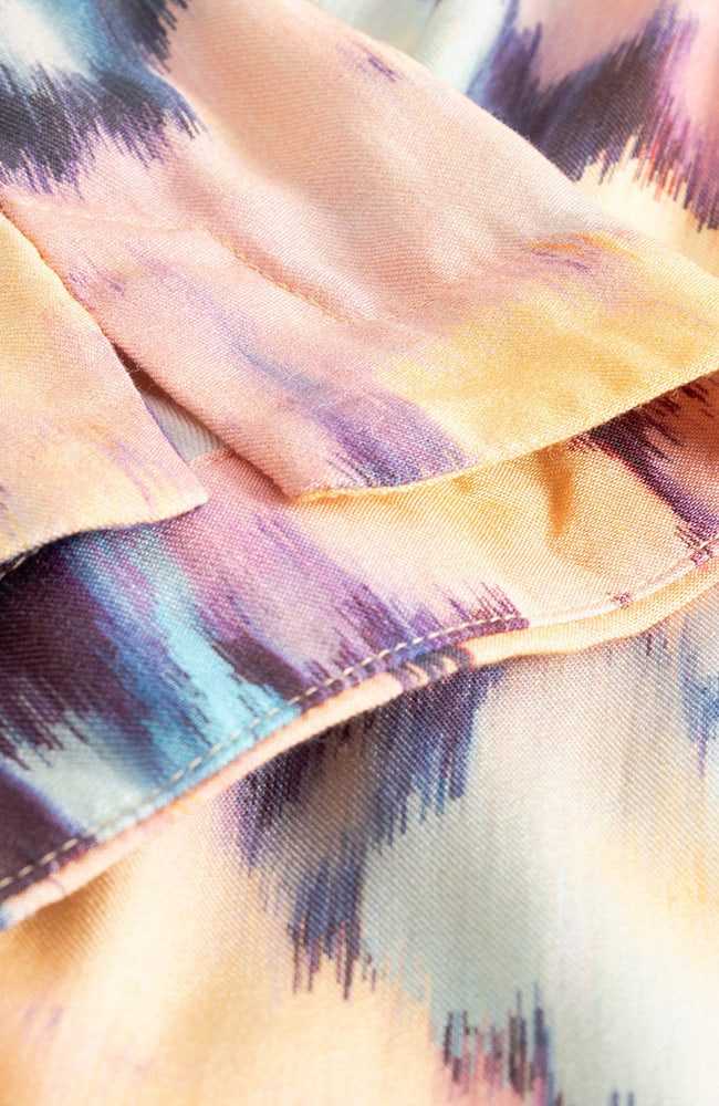 Dedicated Aspudden shorts ikat van biologisch katoen dames | Sophie Stone