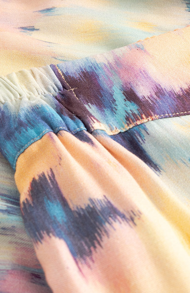 Dedicated Aspudden korte broek ikat field multi van bio katoen dames | Sophie Stone