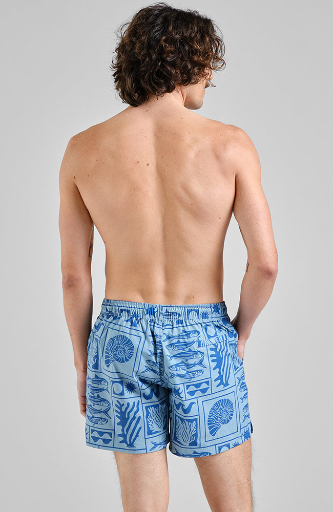 Dedicated Badehose Birka blau aus Nylon für Herren | Sophie Stone