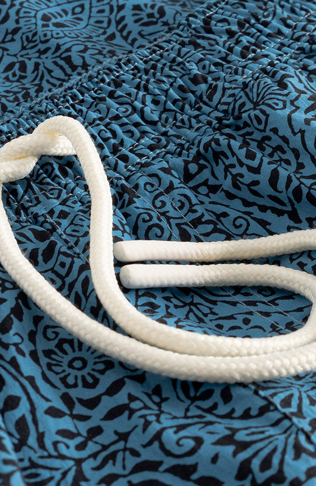 Dedicated Badehose Birka Paisley blau aus Nylon für Herren | Sophie Stone