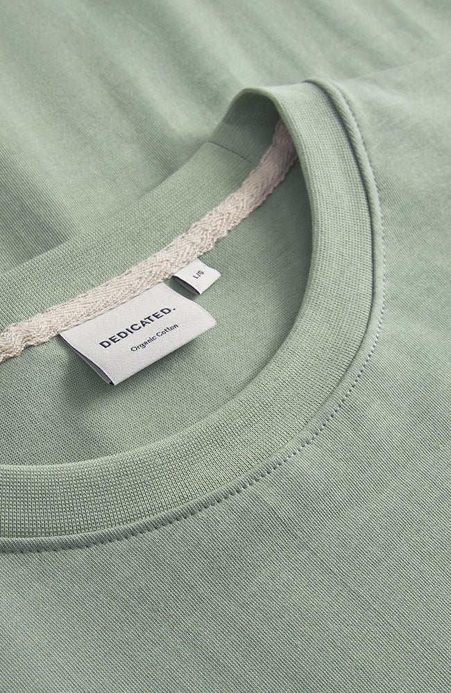 Dedicated Skanstull T-Shirt grün T-Shirt aus Bio-Baumwolle Herren | Sophie Stone