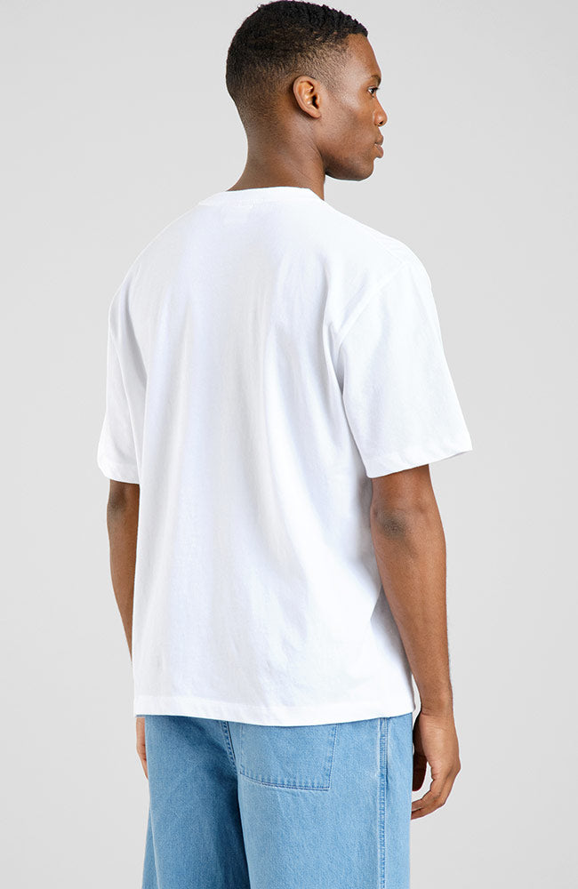 Dedicated Skanstull T-Shirt weiß T-Shirt aus Bio-Baumwolle für Herren | Sophie Stone