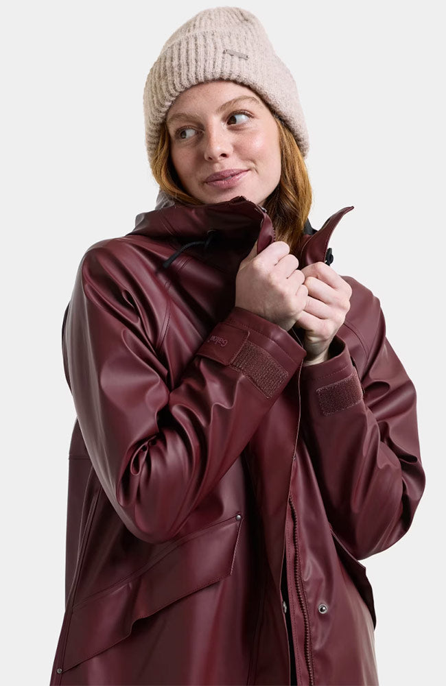 DIDRIKSONS Elly regenjas old rust voor dames | Sophie Stone
