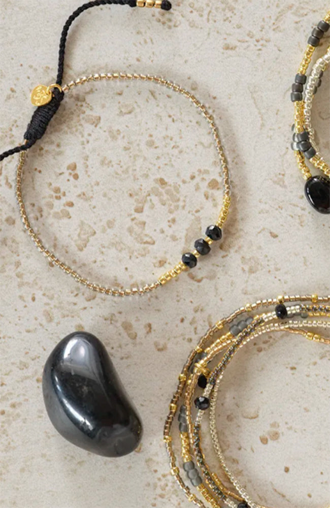 A Beautiful Story Anständiges Armband Black Onyx Frau | Sophie Stone