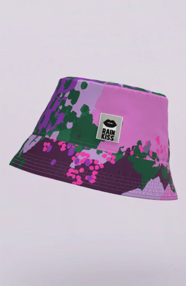 Rainkiss Bucket Hat Digi Spring Camo van gerecycled PET uniseks | Sophie Stone