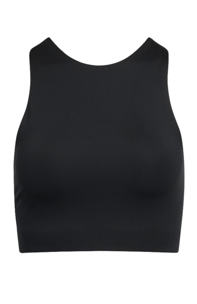 Girlfriend Collective Dylan sports bra black RPET woman | Sophie Stone