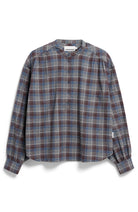 ARMEDANGELS Efinaraa check blouse red organic cotton ladies | Sophie Stone