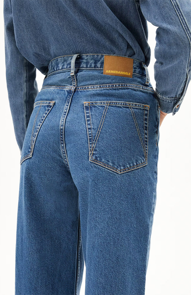 ARMEDANGELS Enijaa recycled cotton jeans for women | Sophie Stone