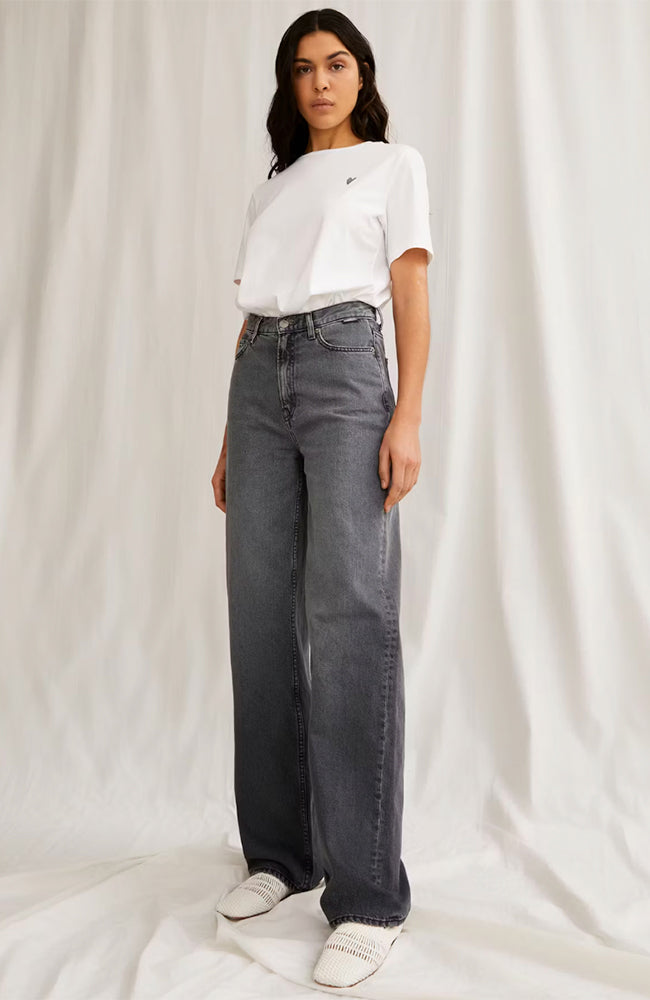 ARMEDANGELS Enijaa jeans gray in recycled cotton| Sophie Stone