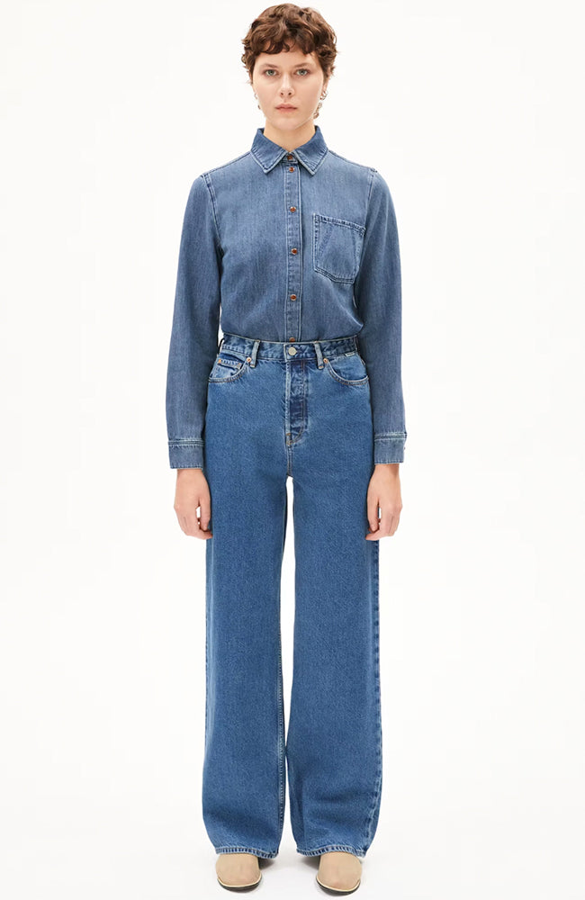 ARMEDANGELS Enijaa jeans daydream from recycled cotton | Sophie Stone