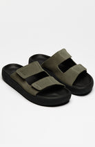 Veja Etna Hausschuhe khaki aus nachhaltig gegerbtem Leder | Sophie Stone