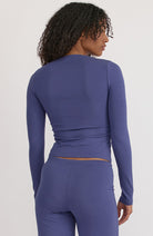 Organic Basics Everyday regular long sleeve eclipse including organic cotton for women | Sophie Stone