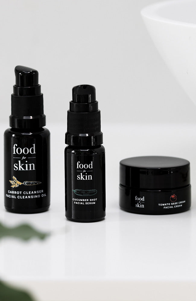 B-corp Food for skin unisex tasting set cucumber 100% natural | Sophie Stone