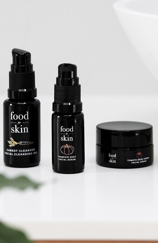 B-corp Food for skin unisex sample set pumpkin 100% natural | Sophie Stone