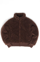 MAZINE Faux fur blouson jack chestnut van GRS voor dames | Sophie Stone