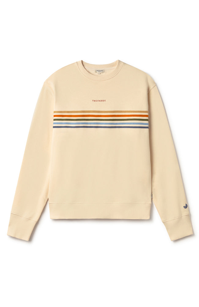 TWOTHIRDS Fanore sweater vintage ecru from organic cotton man | Sophie Stone