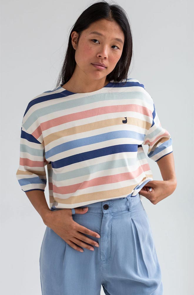 TWOTHIRDS Fingal Cropped Stripes aus Bio-Baumwolle für Damen | Sophie Stone