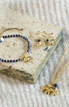 A Beautiful Story Generous oorbellen Lapis Lazuli olifant vrouw | Sophie Stone