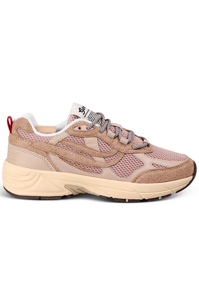 Genesis G-Eco`99 Mono mix sneaker tan vegan leather women's | Sophie Stone