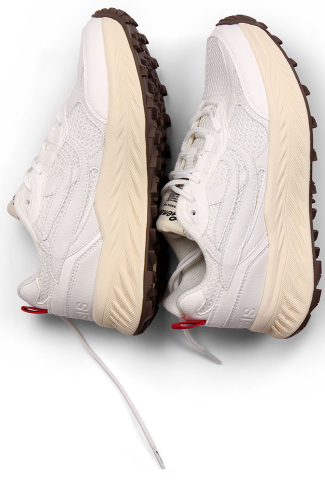 Genesis G-Eco`99 Bulky white vegan leather women's shoes | Sophie Stone