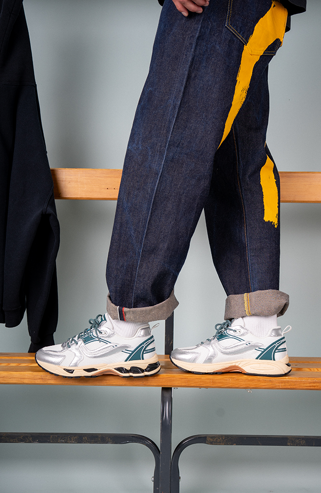 Genesis G-Ultra Rec Rub sneaker silver white vegan leather unisex | Sophie Stone