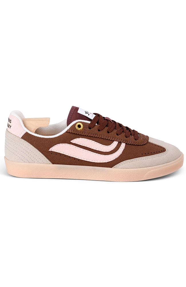 Genesis G-Volley hairy sneaker gray brown rose vegan women's | Sophie Stone