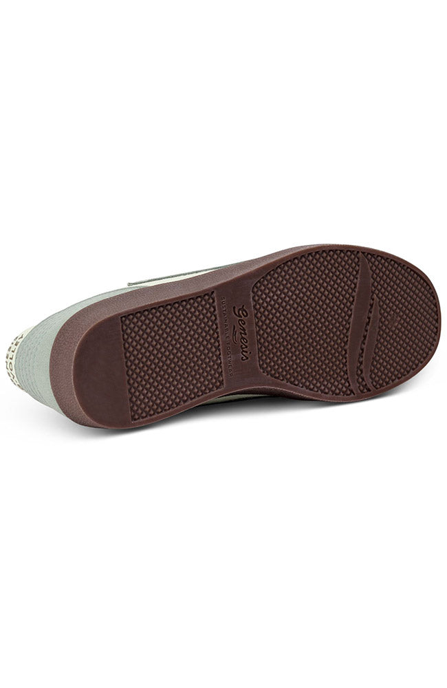 Genesis G-volley one color greenish D. Gum sneakers vegan dames | Sophie Stone