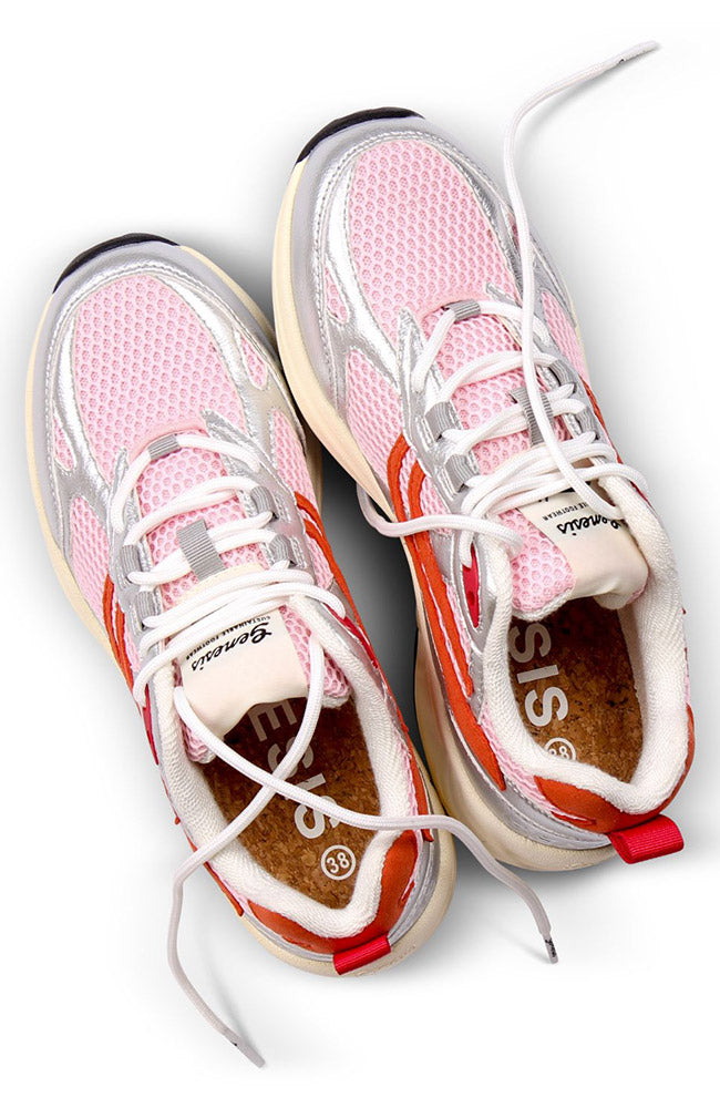 Genesis G-Eco`99 Multi Sneaker, rosa-silber, veganes Leder, Damen | Sophie Stone