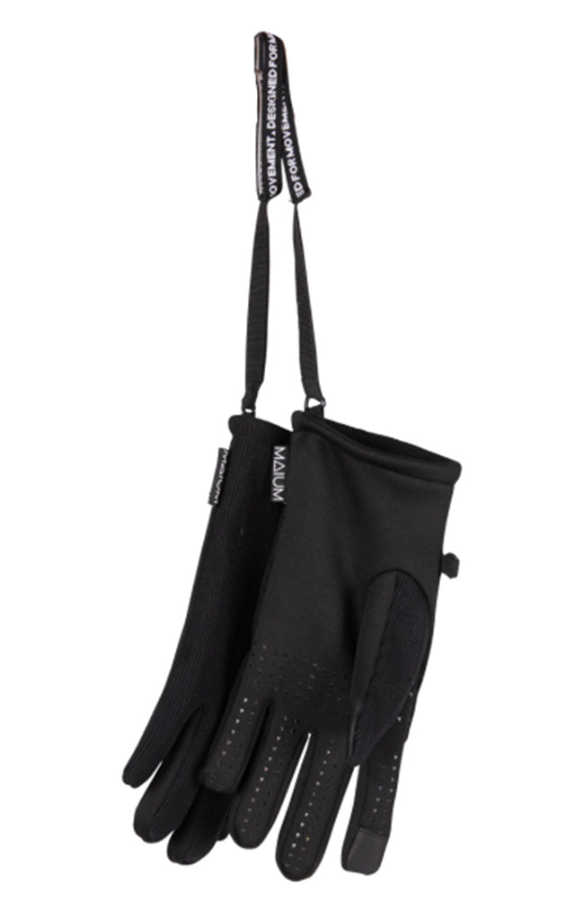 MAIUM woman Gloves black from RPET | Sophie Stone