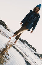 TWOTHIRDS Sandymount jack navy van gerecycled polyester voor dames | Sophie Stone