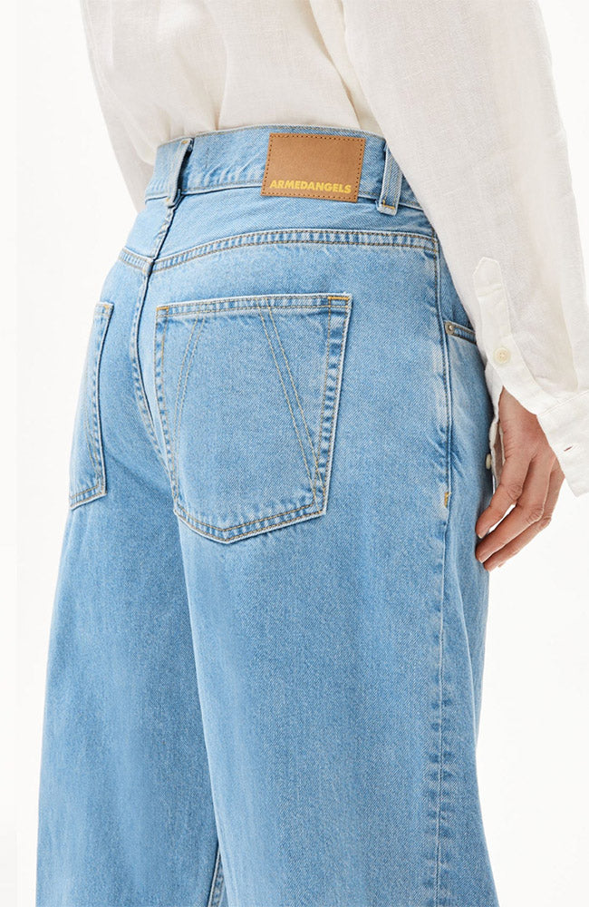 ARMEDANGELS Haayi jeans horizon baggy 100% gerecycled katoen vrouwen | Sophie Stone
