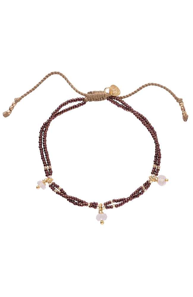 A Beautiful Story Ehrenarmband Rosenquarz Damen | Sophie Stone