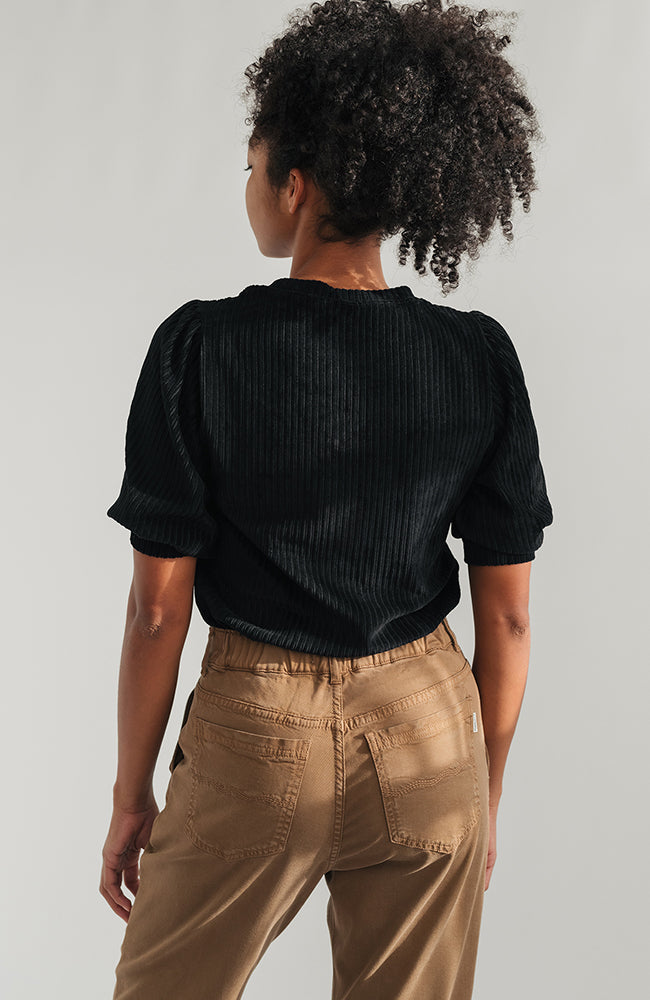 TWOTHIRDS Horst t-shirt black including organic cotton for women | Sophie Stone