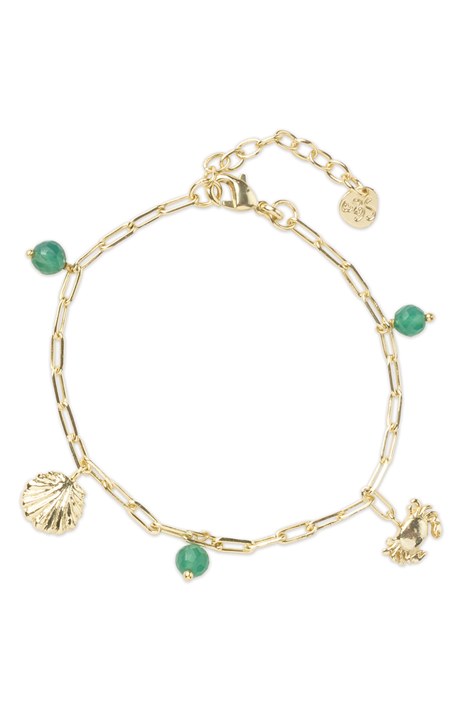 A Beautiful Story Imaginary armband aventurijn messing dames | Sophie Stone