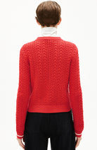 ARMEDANGELS Juliaanas cardigan red organic cotton women | Sophie Stone