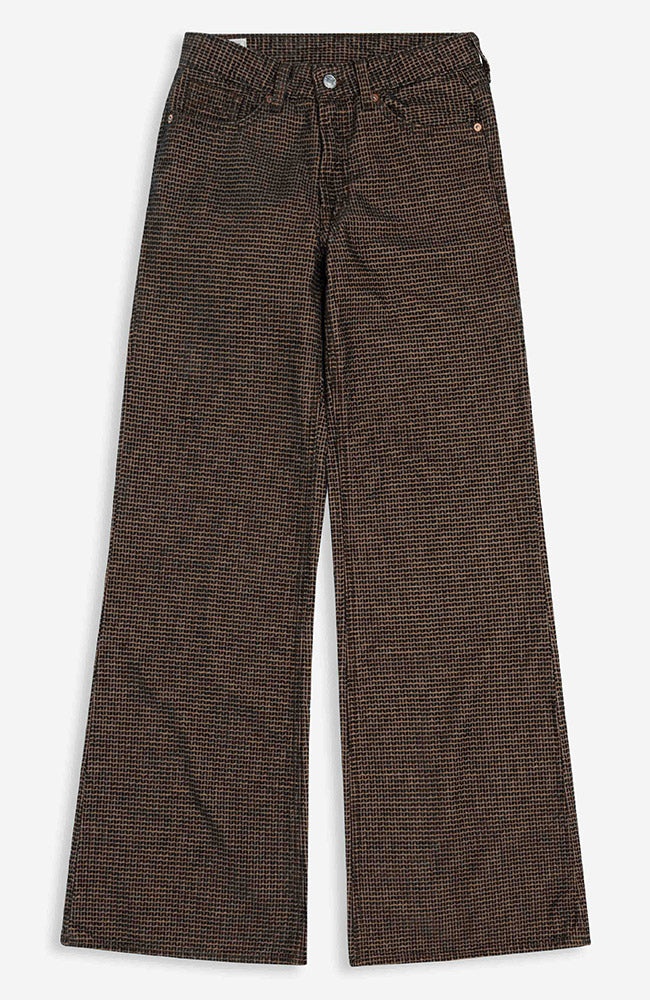 Kings of Indigo Jane corduroy broek dewintery brown van bio katoen dames | Sophie Stone