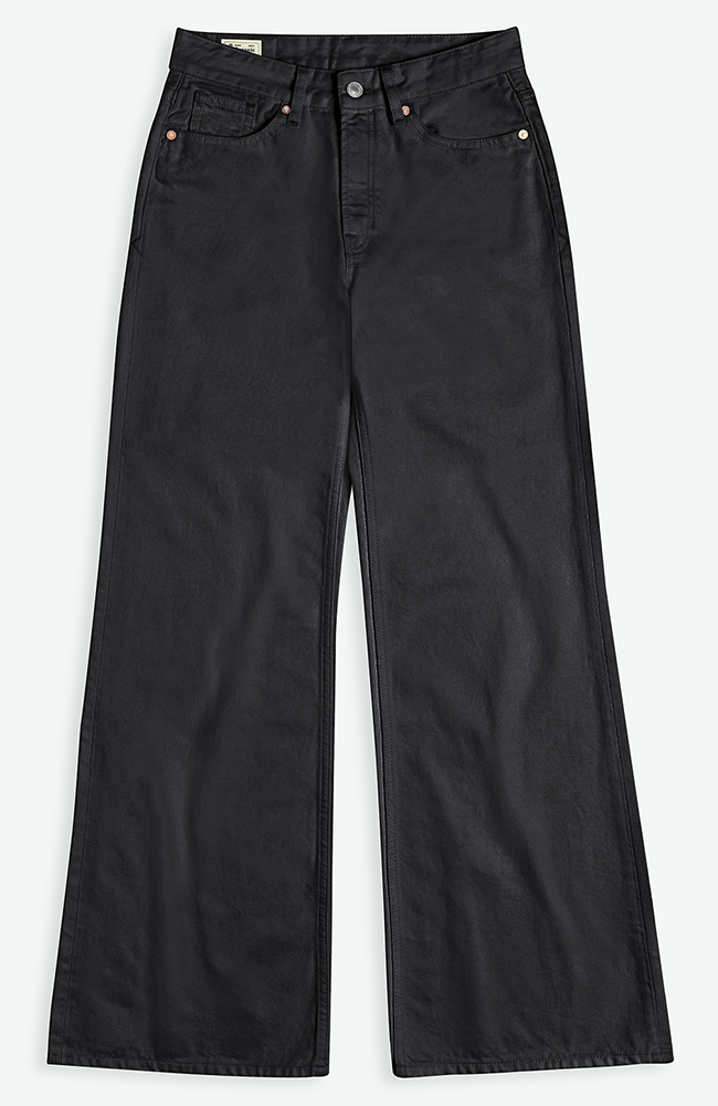Kings of Indigo Jane jeans black recycled cotton women | Sophie Stone