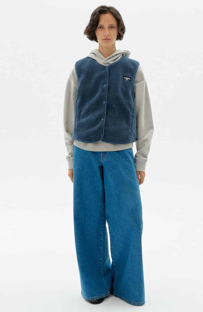 Thinking MU Jay Bodywarmer fuzz blau von GRS ladies | Sophie Stone