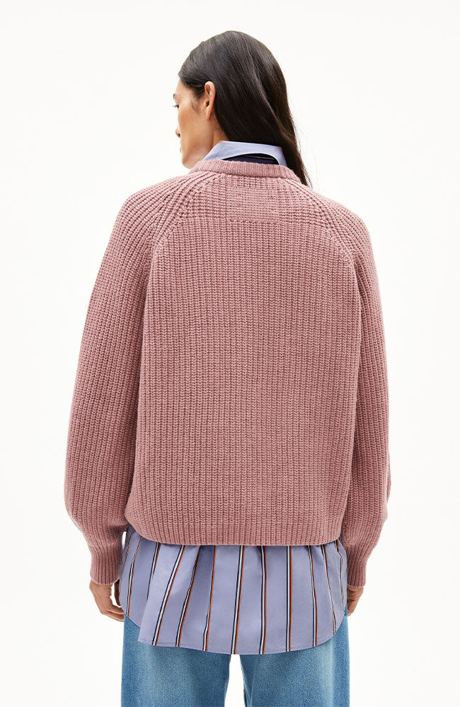 ARMEDANGELS Kaagi sweater pink including organic cotton for women | Sophie Stone