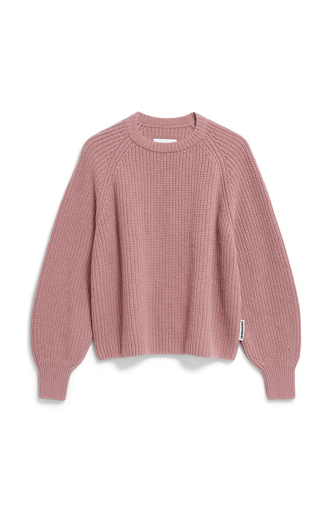 ARMEDANGELS Kaagi sweater light berry from organic wool and others for women | Sophie Stone