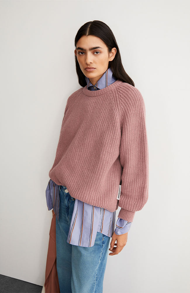 ARMEDANGELS Kaagi sweater pink including organic wool for women | Sophie Stone