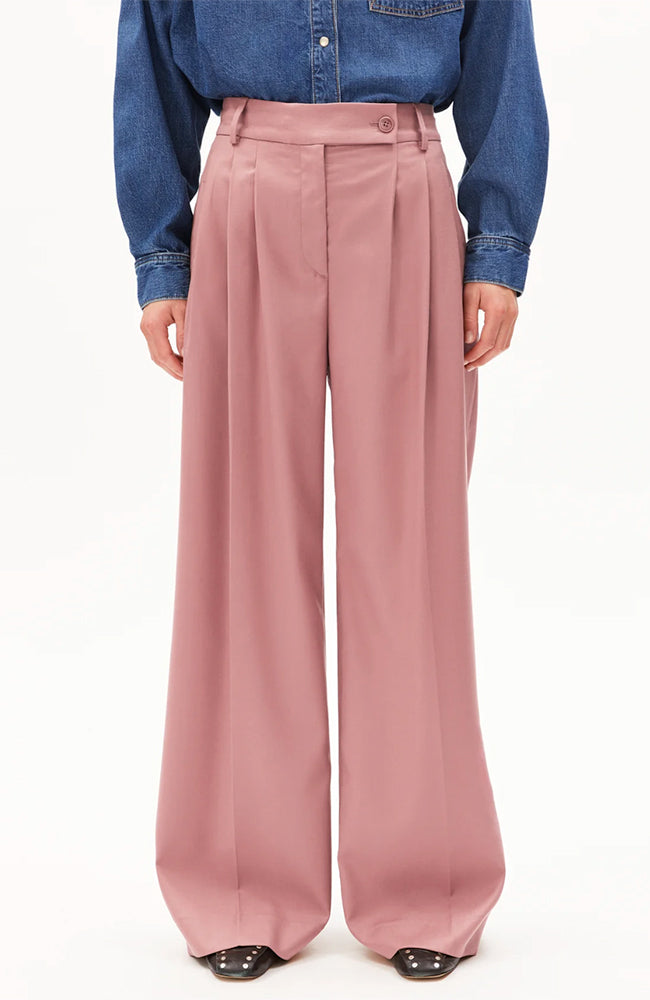 ARMEDANGELS Kaayua pants light berry by TENCEL for women | Sophie Stone