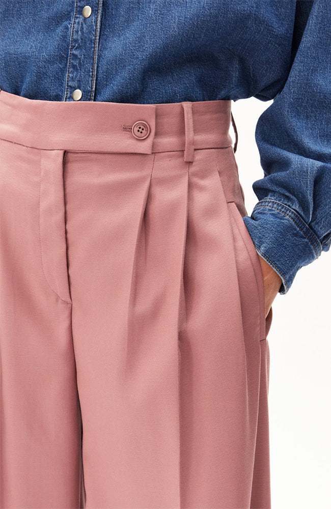 ARMEDANGELS Kaayua pants light berry by TENCEL woman| Sophie Stone