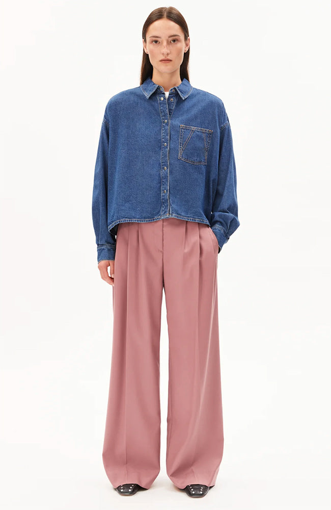 ARMEDANGELS Kaayua pants light berry by TENCEL for women | Sophie Stone