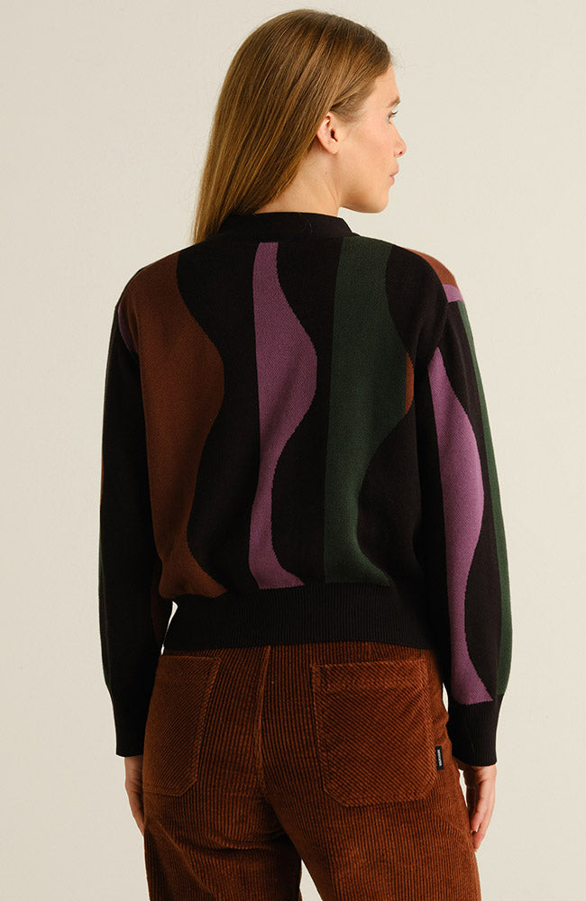 Dedicated Kanan vest wavy van biologisch katoen voor dames | Sophie Stone