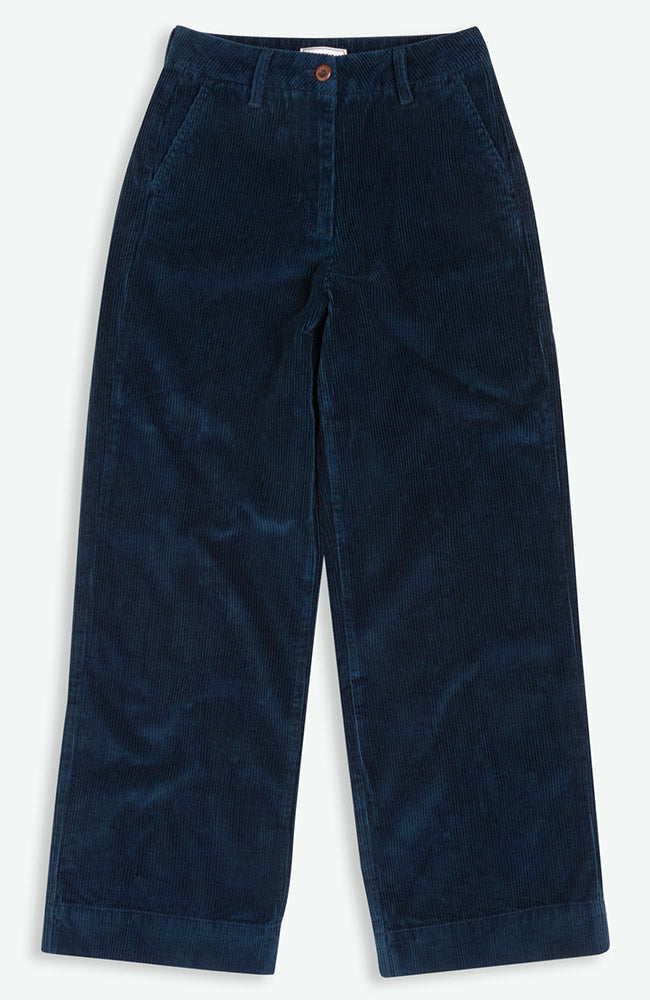 Kings of Indigo Kendy broek dress blues van 100% GOTS bio katoen vrouw | Sophie Stone